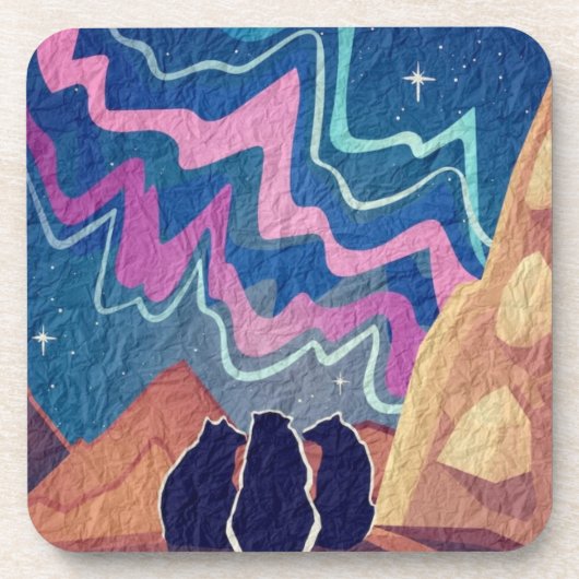 Noorderlicht Beren Bier Onderzetter (Voorkant)