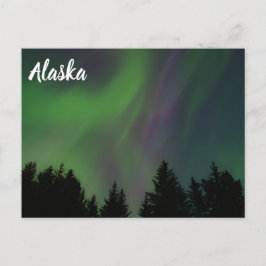 Noorderlicht boven Alaska Briefkaart