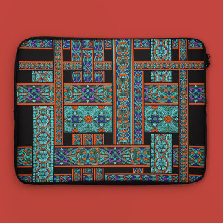 Noorderlicht Glas-in-Lood Laptophoes Laptop Sleeve