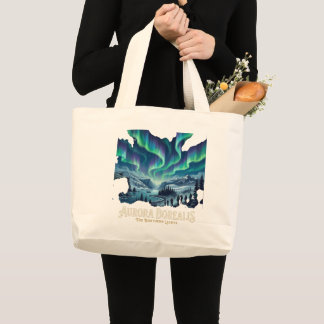 Noorderlicht Grote Tote Bag