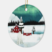 noorderlicht keramisch ornament (Links)