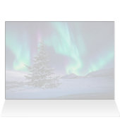 Noorderlicht Kerst - 5" x 7" Art Kaart (Binnen Horizontaal (Boven))