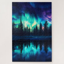 Noorderlicht, Natuur Aurora Borealis 1000 pc