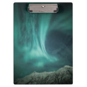 Noorderlicht Noorwegen Klembord (Voorkant)