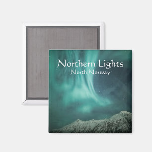 Noorderlicht Noorwegen Magneet