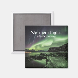 Noorderlicht Noorwegen Magneet
