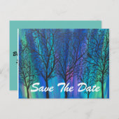 Noorderlicht Red de datum,  Aankondigingskaart (Voorkant / Achterkant)