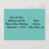 Noorderlicht Red de datum,  Aankondigingskaart (Achterkant)