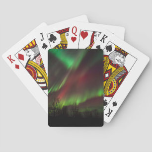 Noorderlicht   Scandinavië, IJsland Pokerkaarten