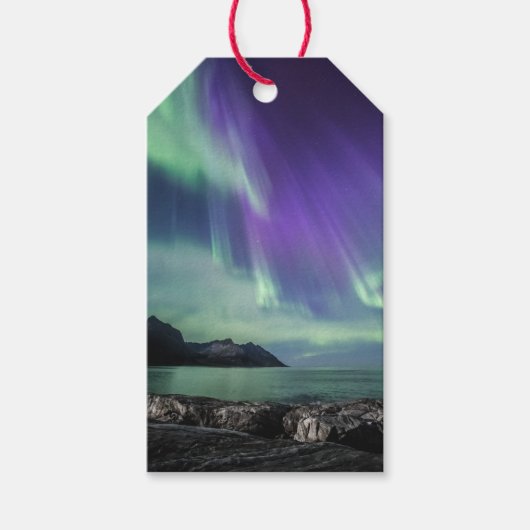 Noorderlicht Senja Cadeaulabel (Voorkant)
