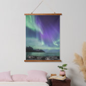 Noorderlicht Senja Hangend Wandkleed (Slaapkamer)