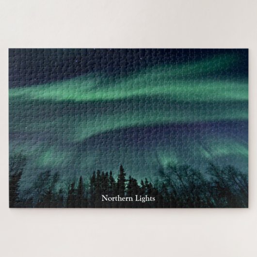 Noorderlicht van Alaska 20" x 30" Legpuzzel (Horizontaal)