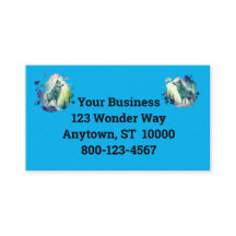 Noorderlicht veelkleurige waterverf wolf