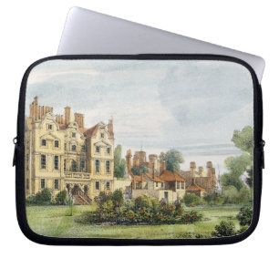 Noordfront, oud paleis, van de tuin van de koningi laptop sleeve