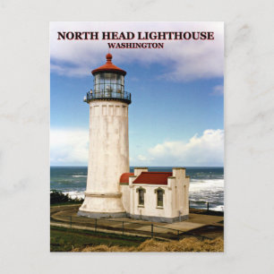 Noordhoofdvuurtoren, Briefkaart Washington