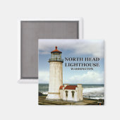 Noordhoofdvuurtoren, Washington Magnet Magneet (Voorkant / Achterkant)