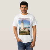 Noordhoofdvuurtoren, Washington T-Shirt (Voorkant volledig)