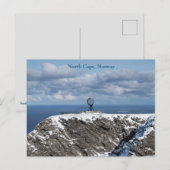 Noordkaap, Noorwegen, Briefkaart (Voorkant / Achterkant)