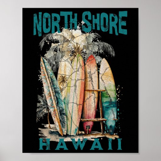 Noordkust Hawaï _2 Poster (Voorkant)