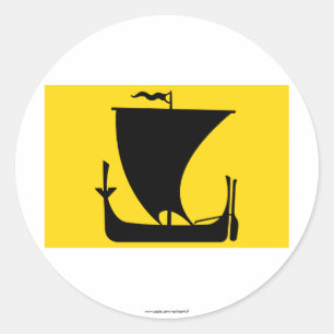 Noordlandvlag Ronde Sticker