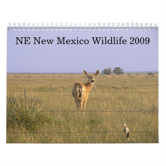 Noordoost-New Mexico Wildlife 2009 Kalender (Hoes)
