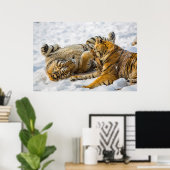 Noordoost-tijger Poster (Thuiskantoor)