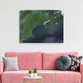 Noordoost-Verenigde Staten en Canada Canvas Afdruk (Insitu (Woonkamer))