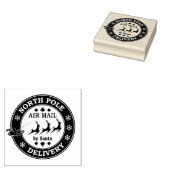 Noordpool Air Mail Rubber Stempel (Gestempeld)