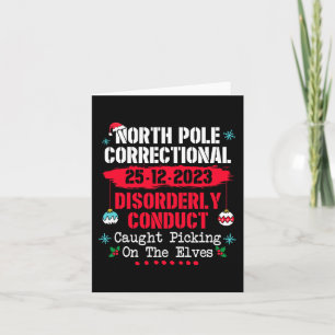 Noordpool Correctie Onordelijk Gedrag Betrapt Kaart