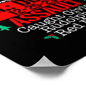 Noordpool Correctionele Giving Rudolph Matching Fa Poster (Hoek)