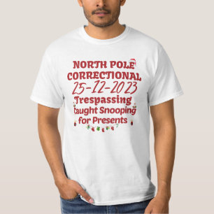 Noordpool Correctionele Trespassing gevangen Snoop T-shirt