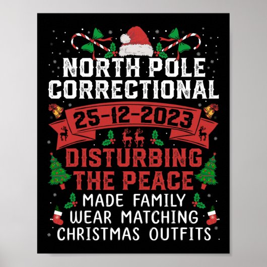 Noordpool Correctionele verontrustende vrede Draag Poster (Voorkant)