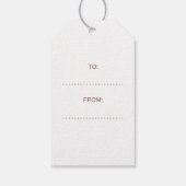 Noordpool Express Cadeaulabel (Achterkant)