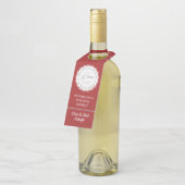 noordpool-express | Santa Seal | grappig Flessenhanger (Schuin)