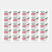 Noordpool Gepersonaliseerde Kerstmis Express Lever Inpakpapier Vel (Voorkant 2)