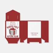 Noordpool Gifting Team aangepaste gunstbox Bedankdoosjes (Uitgevouwen)