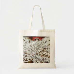  Noordpool - Oude Antiek Kaart Wereld Tote Bag