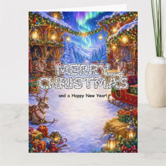 Noordpool Prettig Kerstfeest Kaart