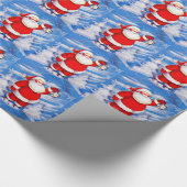 Noordpool Santa Cadeaupapier (Hoek)