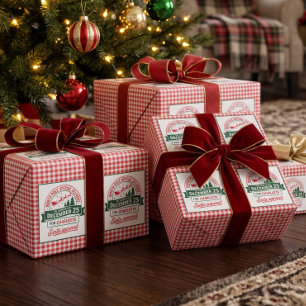 Noordpool Speciale Kerstman Levering Schotlandse r Cadeaupapier
