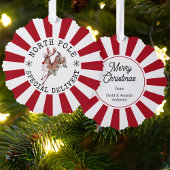 Noordpool Speciale levering Rudolph Kerstmis Ornament Kaart