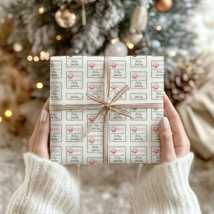 Noordpool speciale levering van Santa Cadeaupapier