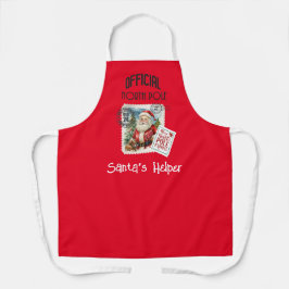 Noordpool Vintage Santa All-Over Print Schort