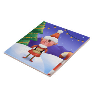 Noordpool Wensen Elf Decoratieve Keramische Tegels Tegeltje