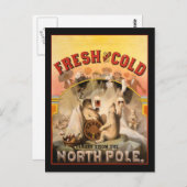 Noordpoolbier Briefkaart (Voorkant / Achterkant)