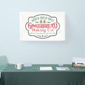 Noordpoolbroedmachine voor kerstmis spandoek (Beurs)