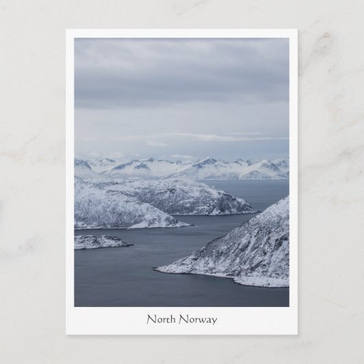 Noordpoollandschap Briefkaart (Voorkant)