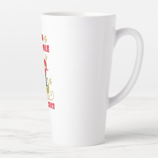 Noordpoolsap Latte Mok (Rechts)