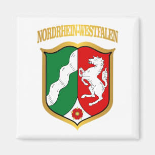 Noordrijn-Westfalen COA Magneet