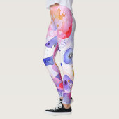 Noords Beer in aquarel Leggings (Links)